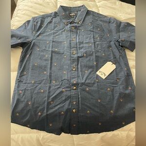 Brand New Mens Billabong Button Up